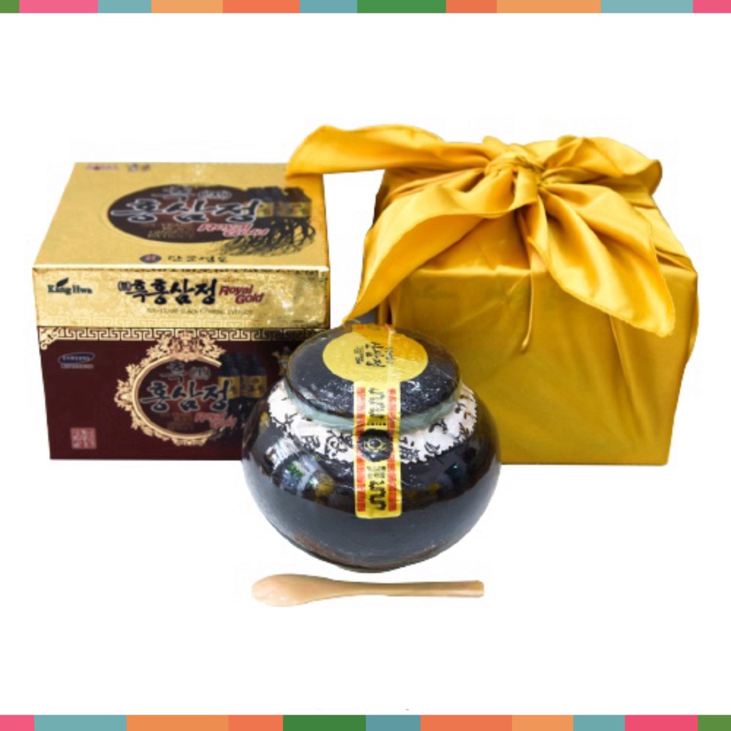 Cao hắc sâm Korea Black Ginseng Extract Kanghwa hàn quốc chính hãng hũ 1kg [ Giá SỈ ]