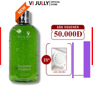 Dầu gội bưởi VIJULY chính hãng giúp làm giảm và hết rụng tóc phục hồi tóc hư tổn