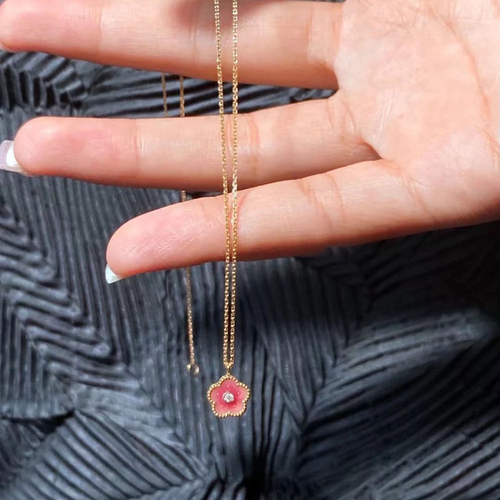 Vòng Cổ Hoa Anh Đào Nhẹ Nhàng Cho Nữ -VC07