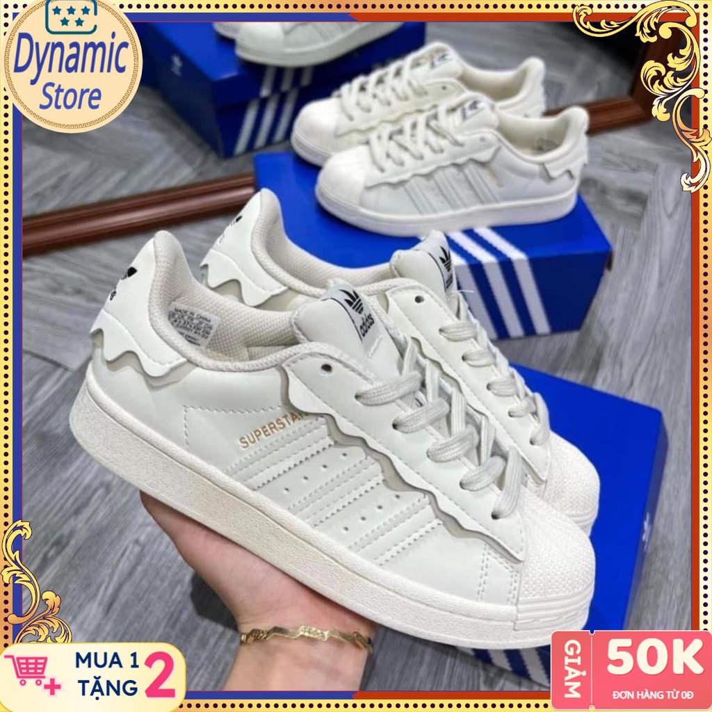 Giày _Adidas Supper Star, giày das mũi sò bản mới nhất S.Cấp Full Box Bill dynamic store