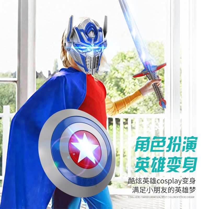 ĐỒ HOÁ TRANG Optimus Prime Bumblebee siêu nhân cho bé