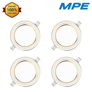 Đèn led panel âm trần mpe 7w – 9w – 12w seri rpl viền màu