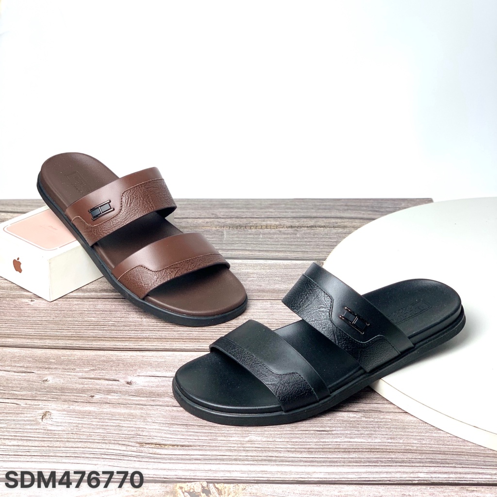 Dép lê nam BTIS ❤️FREESHIP❤️ Dép lê nam hai quai vân khuy trẻ trung SDM476770