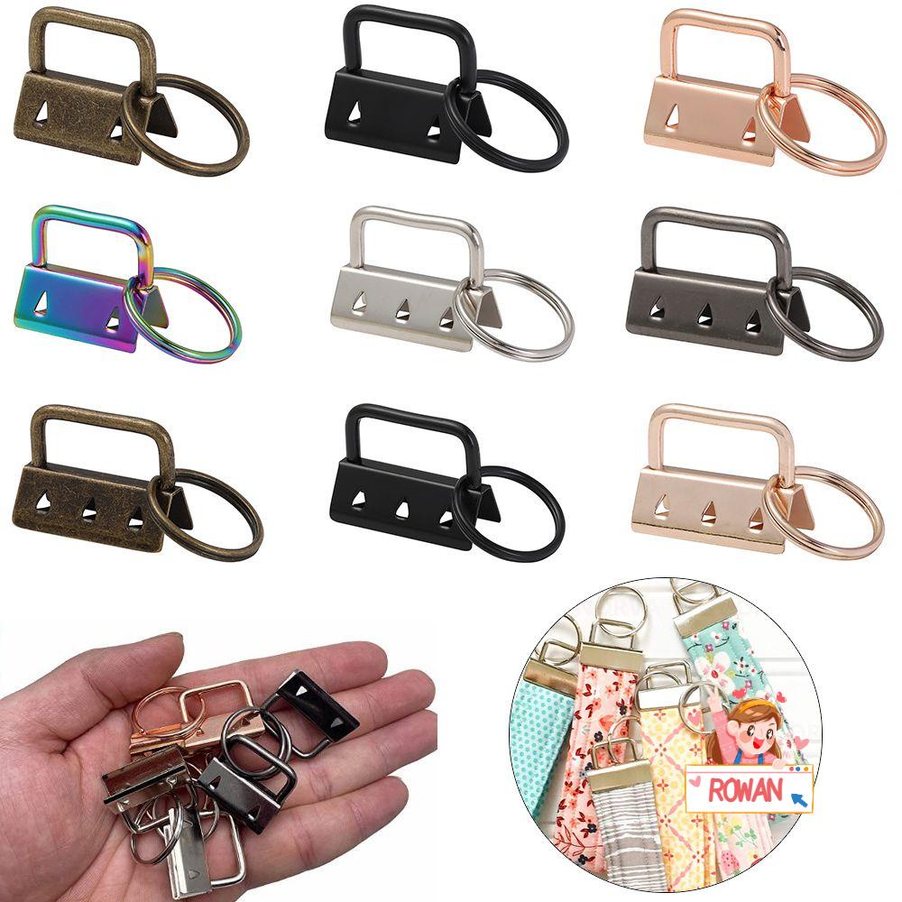 Set 5 Kẹp Đuôi Bông Cotton Làm Túi Xách Thủ Công Kèm Móc Khóa