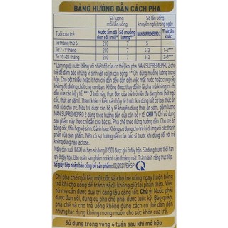 [HSD T5-2025] Sữa Bột NAN Supremepro Số 2 800g (6 - 24 Tháng).