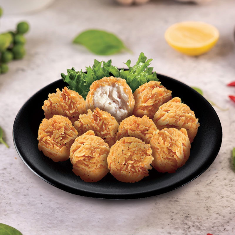 Gà Viên Popcorn 2 Vị EB Malaysia 380g