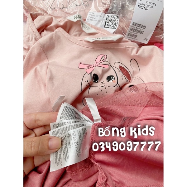 Váy Thu Tutu Bé Gái Thỏ Hồng HaM