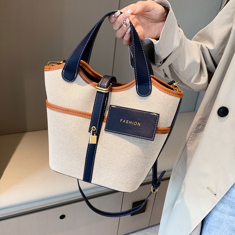 Túi Đeo Chéo Vải canvas Phong Cách retro Thời Trang Cho Nữ