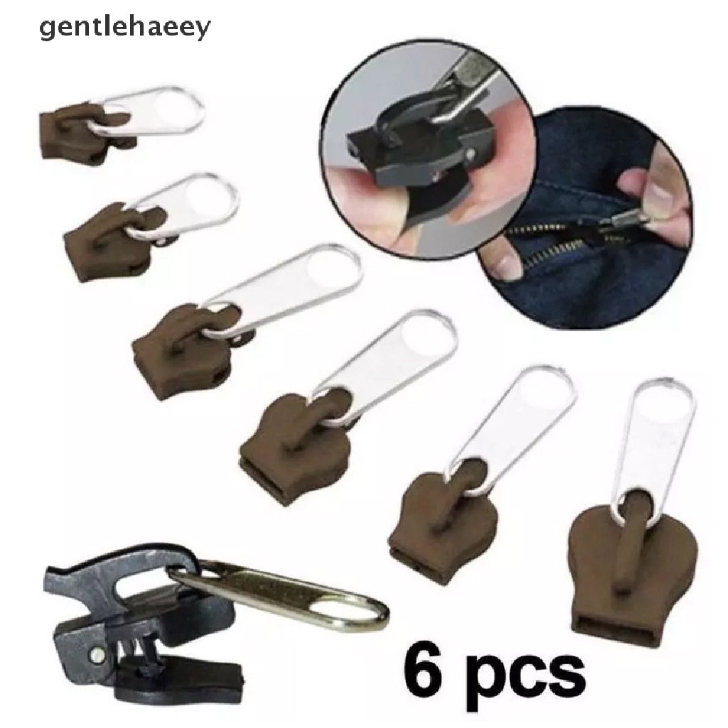 Set 6 Dây Khóa Kéo Thay Thế Tiện Dụng Cho Sửa Chữa Dây Kéo