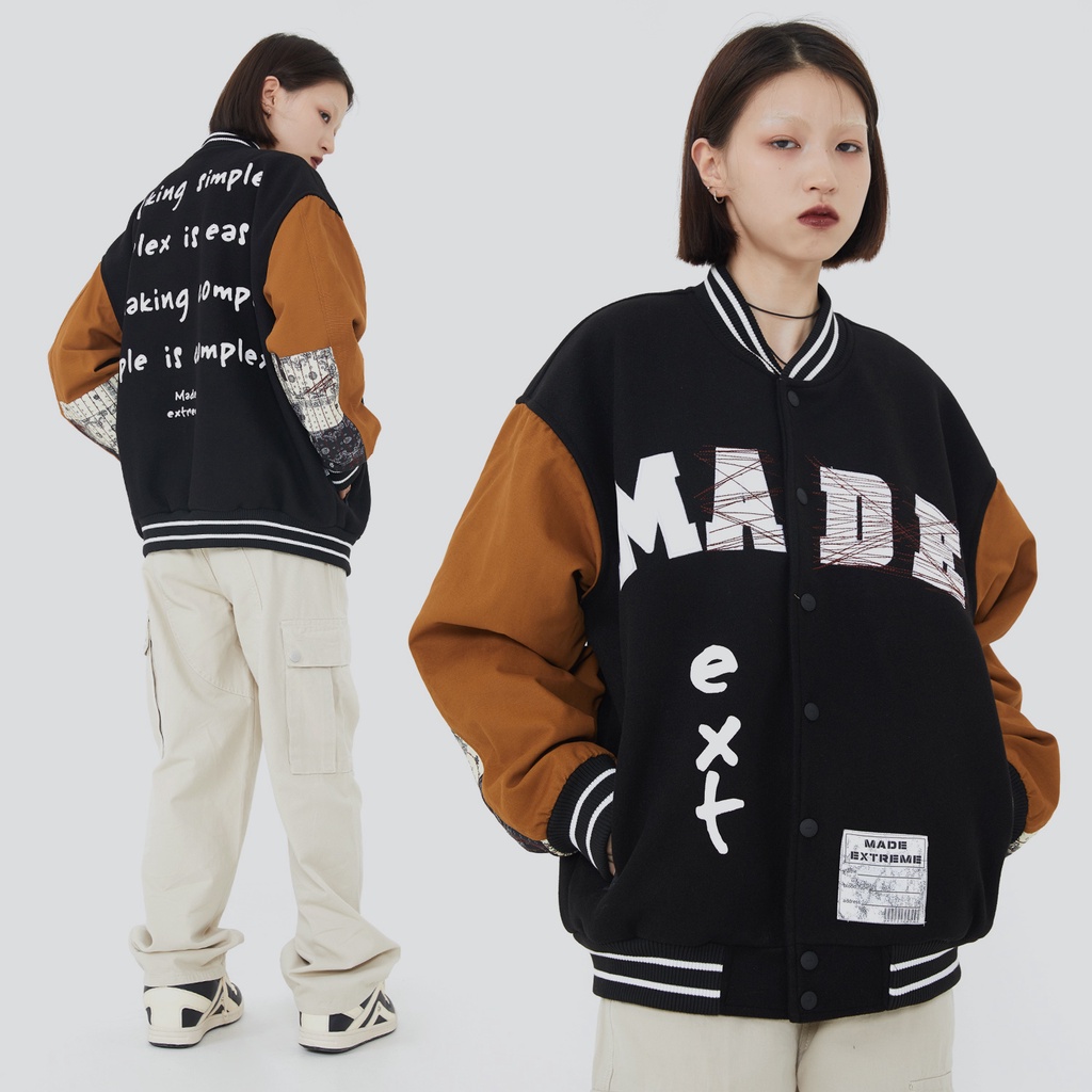 Áo khoác Simple It Complex Varsity Jacket