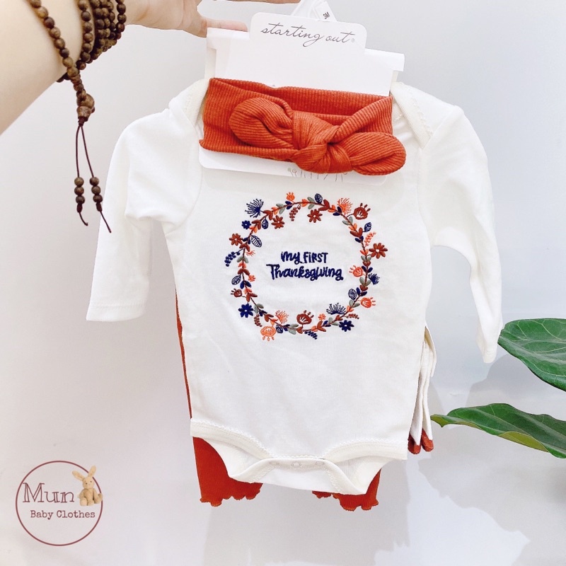 MS108 Set 4ct đồ bộ cho bé gái (ảnh shop chụp thật)