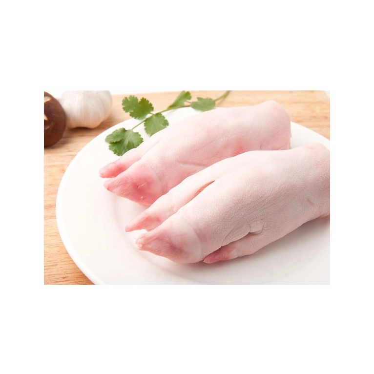1Kg chân giò heo Cắt Khoanh Sẵn, Dựng Trước Heo