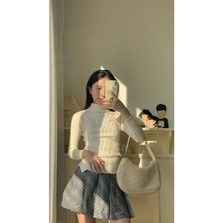 Áo len gân cao cổ AL24 LOLLIE STUDIO