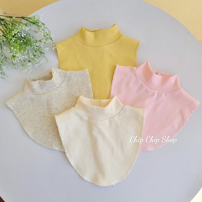 Yếm cổ 3 phân,yếm cổ cao cotton bé trai,bé gái