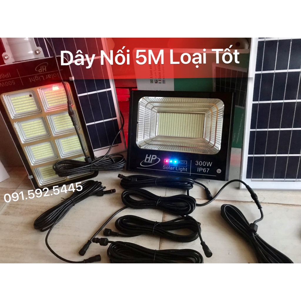 Dây Nối Đèn Năng Lượng Mặt Trời 5m, Dây Lớn, Xịn, Nối Được Cho Tất Cả Đèn Năng Lượng Mặt Trời. Ảnh và Video SP Thật 100%