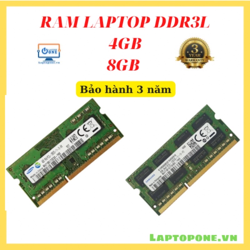 Ram Máy Tính Ram Laptop 4G 8G ddr3l pc3l bus 1600 12800U samsung skhynix MT...