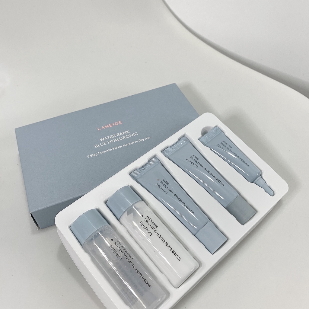Bộ dùng thử LANEIGE Water Bank Blue Hyaluronic Essential Epi cosmetics