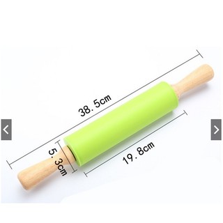 Cán bột Silicon 30cm/38cm (giao màu bất kỳ)