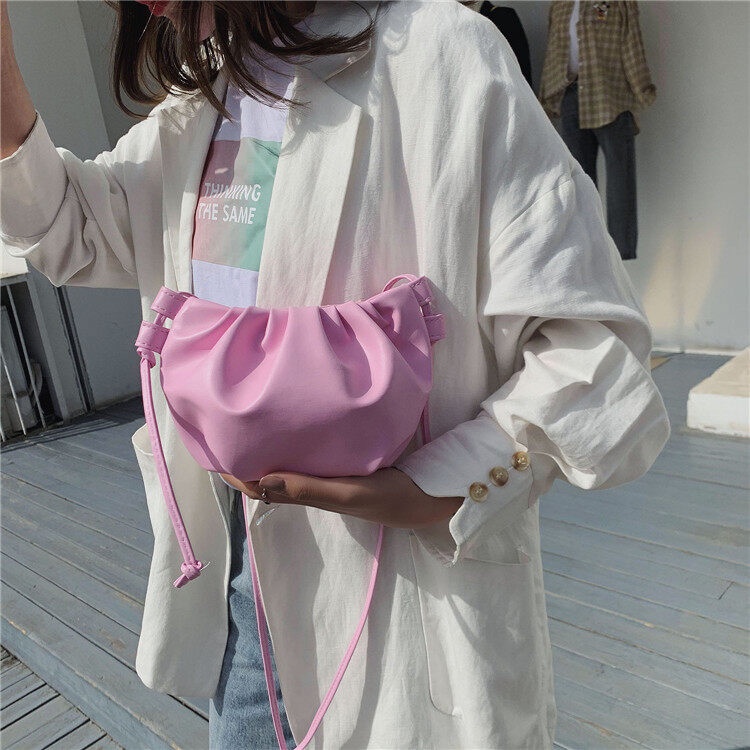 Túi Đeo Chéo Vai Dạng Lưới Nhỏ Nhắn Phong Cách Hàn Quốc Thời Trang Cho Nữ Mới