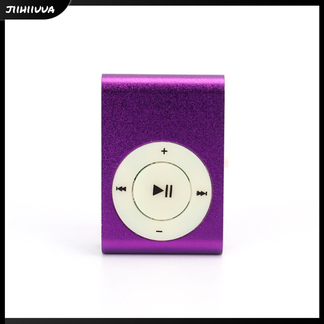 Loa Nghe Nhạc Mp3 Mini Dạng Kẹp Có Dây Cáp Sạc Usb Và Tai Nghe 3.5mm Hỗ Trợ Thẻ Tf
