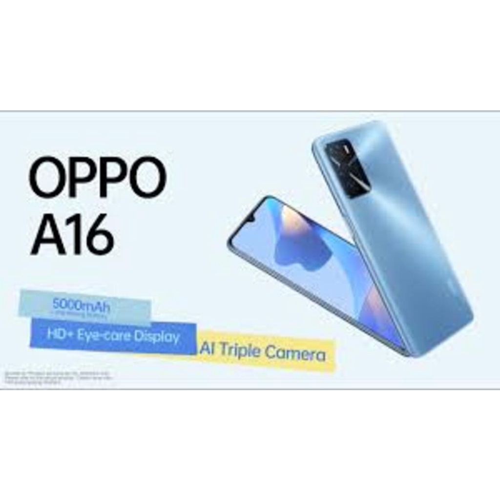 điện thoại Oppo A16 2022 Chính Hãng 2sim Ram 6/128G, Cày Liên Quân-Free Fire-PUBG mượt mà, Bảo hành 12 Tháng - BCC 01 | BigBuy360 - bigbuy360.vn