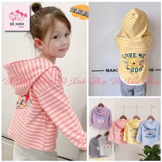 Áo Khoác Dài Tay Cho Bé Trai Bé Gái MIKKO MOM [Siêu Hot] Áo Khoác Gió Chống Nắng Cho Trẻ Em Thun Lạnh ÁO KHOÁC IN