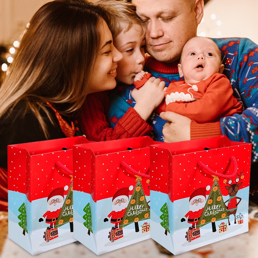 Túi Quà Giáng Sinh Túi Quà Trẻ Em Túi Đóng Gói Túi Xách Túi Bao Bì Sinh Nhật Túi Đựng Quà Túi Xách Túi Giấy