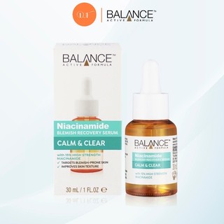 Serum Balance Niacinamide 15% Active Formula Blemish Recovery ngừa mụn, giảm thâm, se lỗ chân lông 30ml
