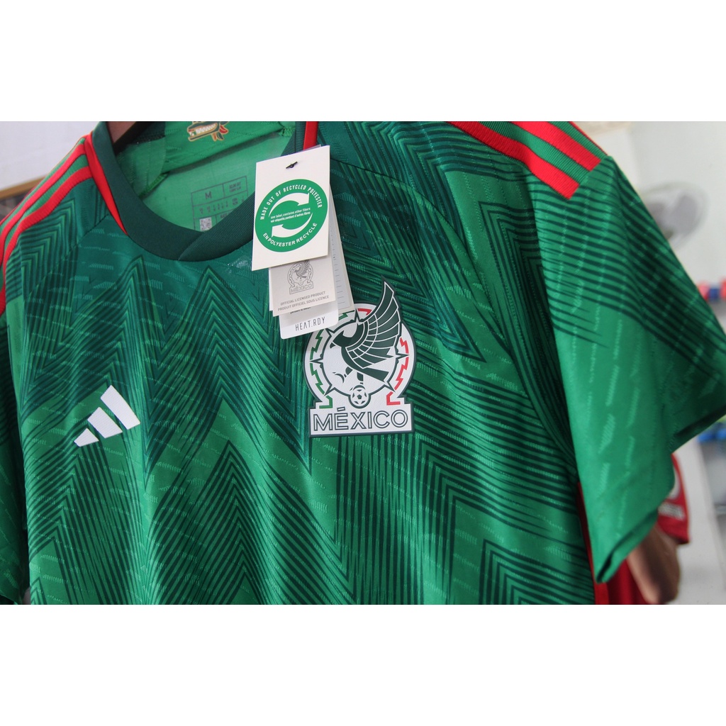 Bộ quần áo bóng đá Đt Mexico mùa WC 22/23 - Bản Player hàng Thái - Mexico Xanh Két sân nhà