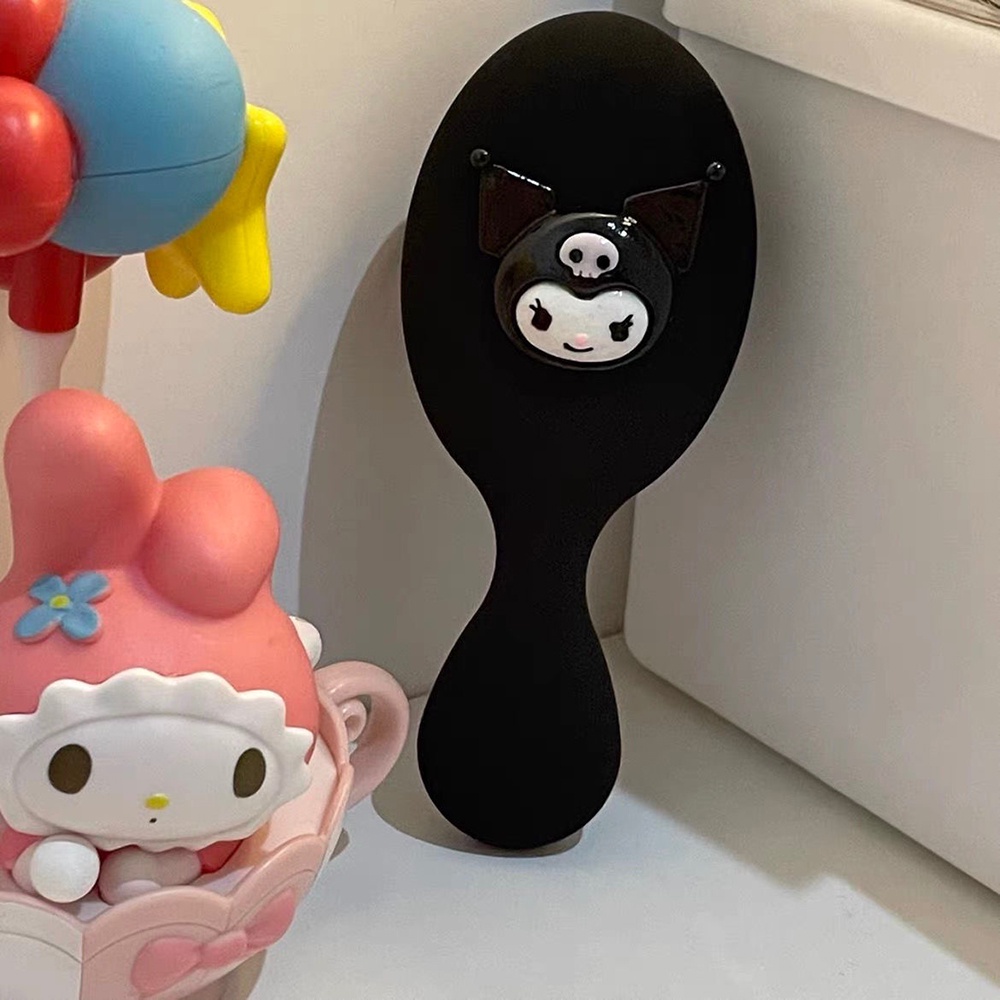 Lược Chải Tóc Đệm Khí Hình Hello Kitty Kuromi Cinnamoroll Dễ Thương Thích Hợp Làm Quà Tặng Cho Bé Gái