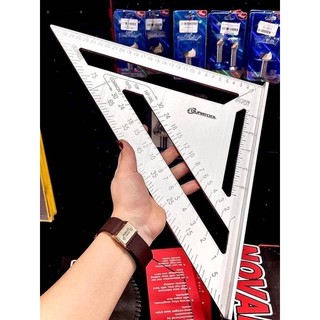 thước mòi, thước vuông, thước đo 45 độ , đo 90 độ 1 cái