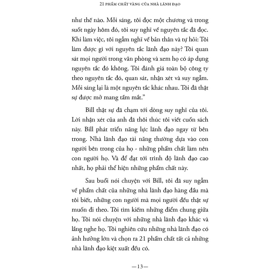 Sách - 21 Phẩm Chất Vàng Của Nhà Lãnh Đạo - AL