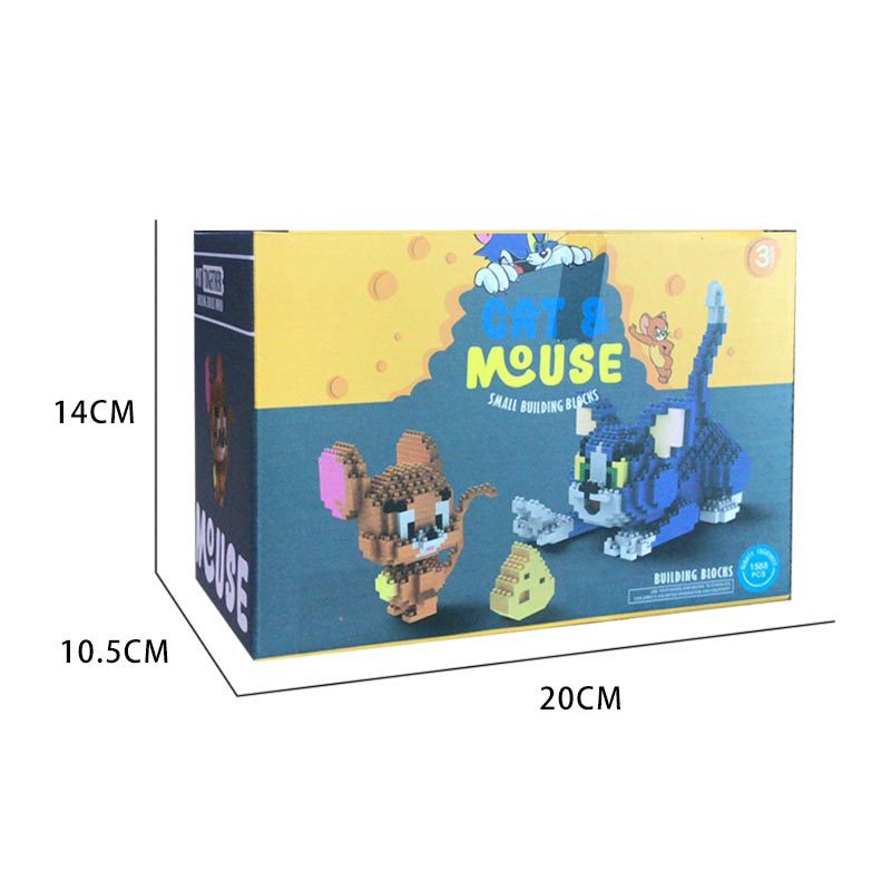 Bộ đồ chơi lắp ráp Lego mô hình Tom And Jerry độc đáo cho bé