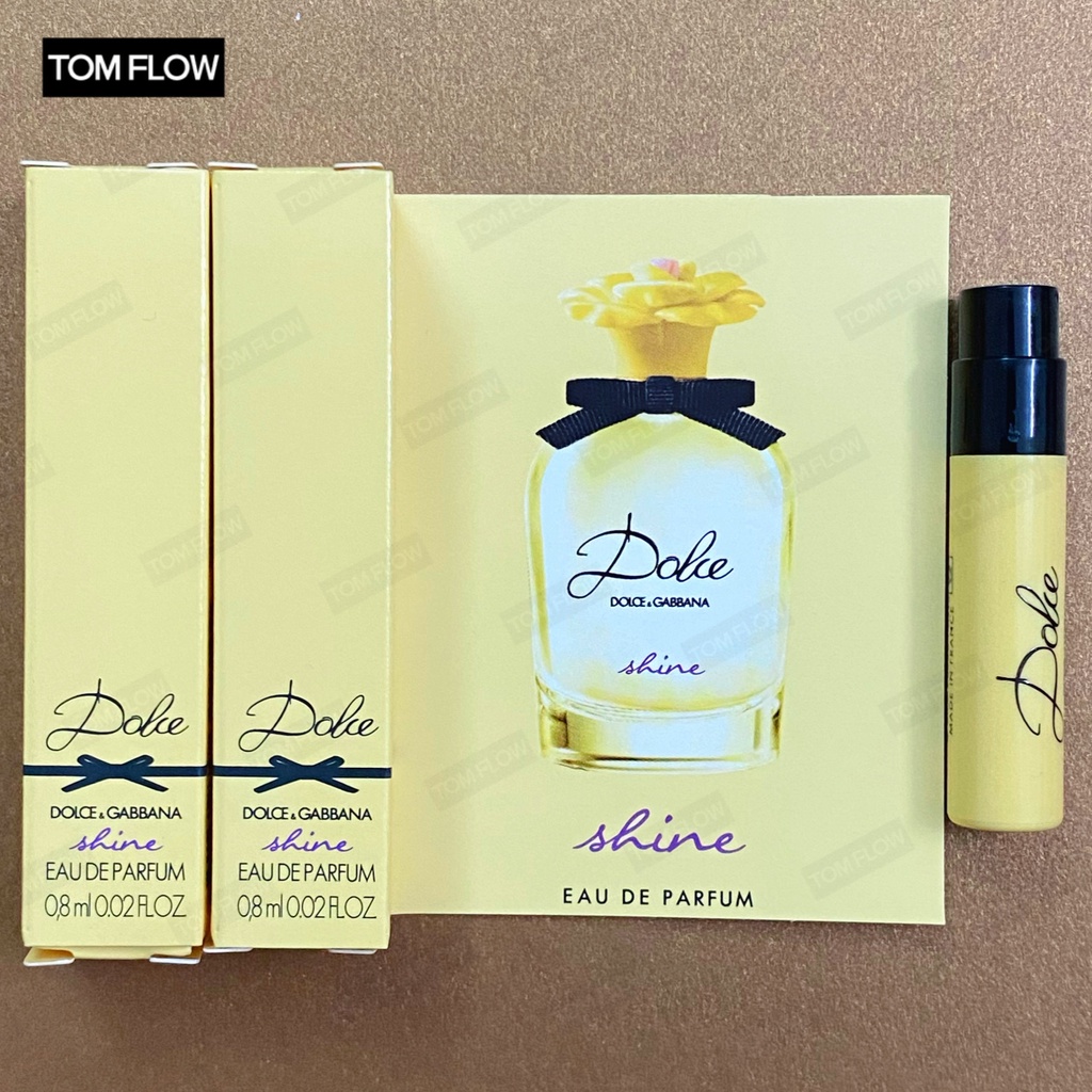 Vial Mẫu Thử Nước Hoa - D&G Dolce Shine EDP 0.8ML | TOMFLOW - Nước Hoa Chính Hãng