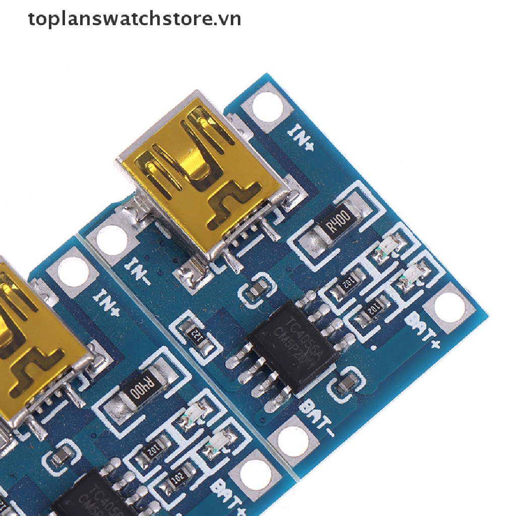 Bộ 5 Bảng Mạch Sạc 5V 1A TYPE-C Micro USB 18650 TC4056A TP4056 Chuyên Dụng
