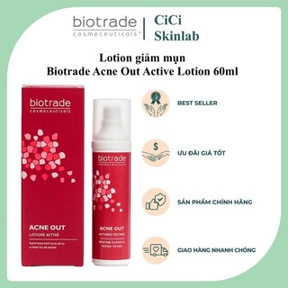 Lotion giảm mụn Biotrade Acne Out Active Lotion 60ml