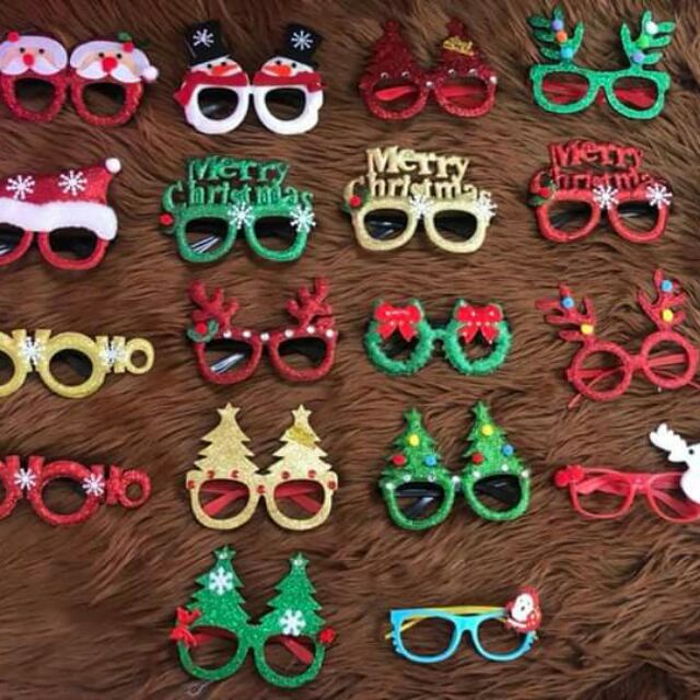 Kính Noel Giáng Sinh Cho Bé Đủ Kiểu Siêu Cute