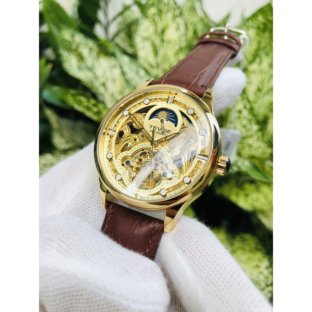 Đồng hồ cơ nam chính hãng automatic hiệu TEVSE  - Bảo hành 2 năm