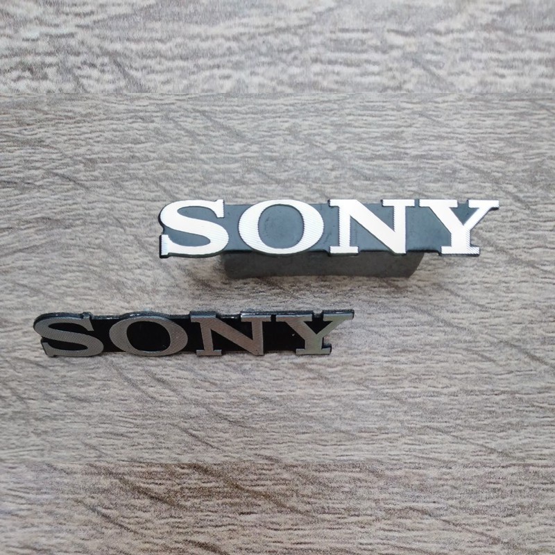 Tem logo Sony nhôm dán loa dán tivi
