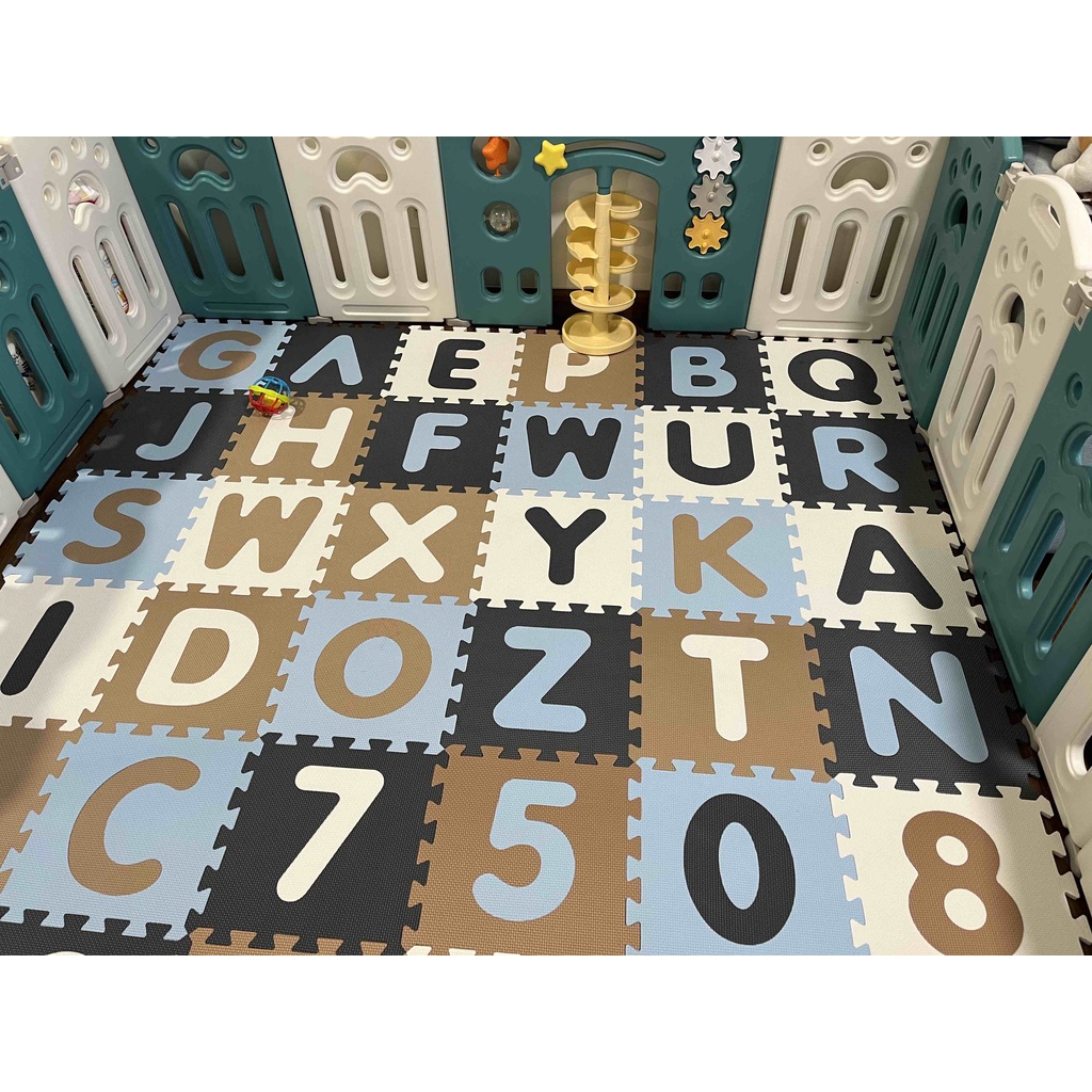 THẢM XỐP CHO BÉ SMILE PUZZLE - KHÔNG MÙI - TIÊU CHUẨN CHÂU ÂU