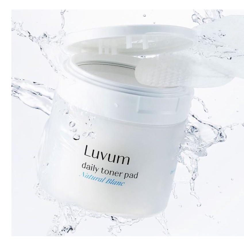 Set Mặt Nạ Bùn Làm Sạch Lỗ Chân Lông + Toner Pad + Kem Chống Nắng LUVUM