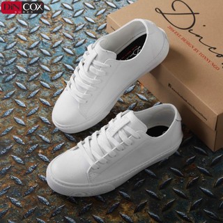 -Giày Sneaker Unisex Da DINCOX D34 WHITE