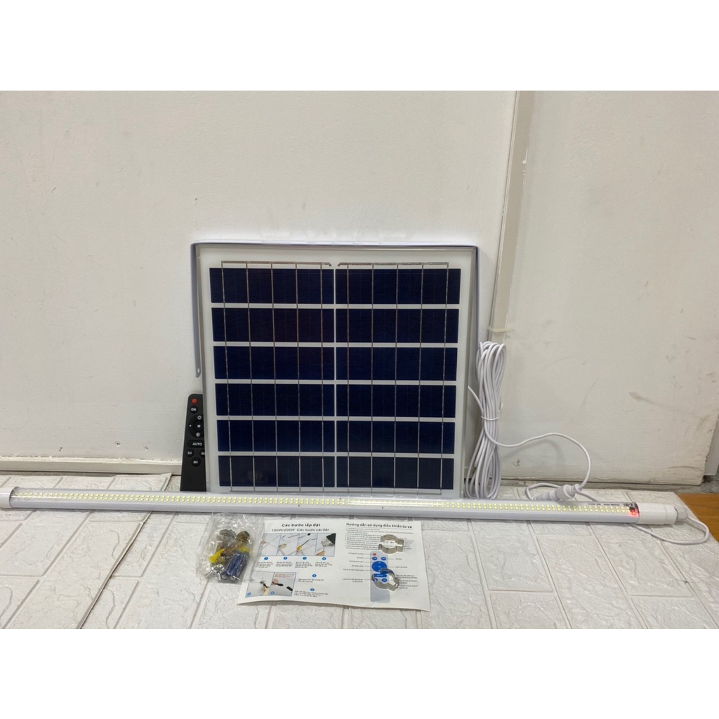 Đèn năng lượng mặt trời tuýt lắp trong nhà 1.2m. 0.9m 0.6m hàng mẫu mới bảo hành 2 năm