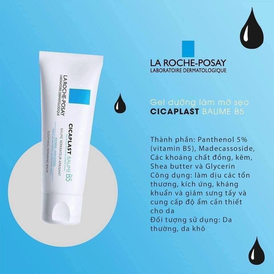 Kem Dưỡng Phục Hồi Da La Roche Posay Cicaplast Baume B5