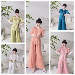 Bộ lam cúc ngọc/bộ lam đi chùa/bộ pháp phục