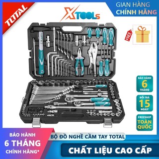 Bộ đồ nghề cầm tay 142 chi tiết TOTAL THKTHP21426 | Sửa chữa, lắp ráp và bảo dưỡng thiết bị [CHÍNH HÃNG] [XTOOLs]