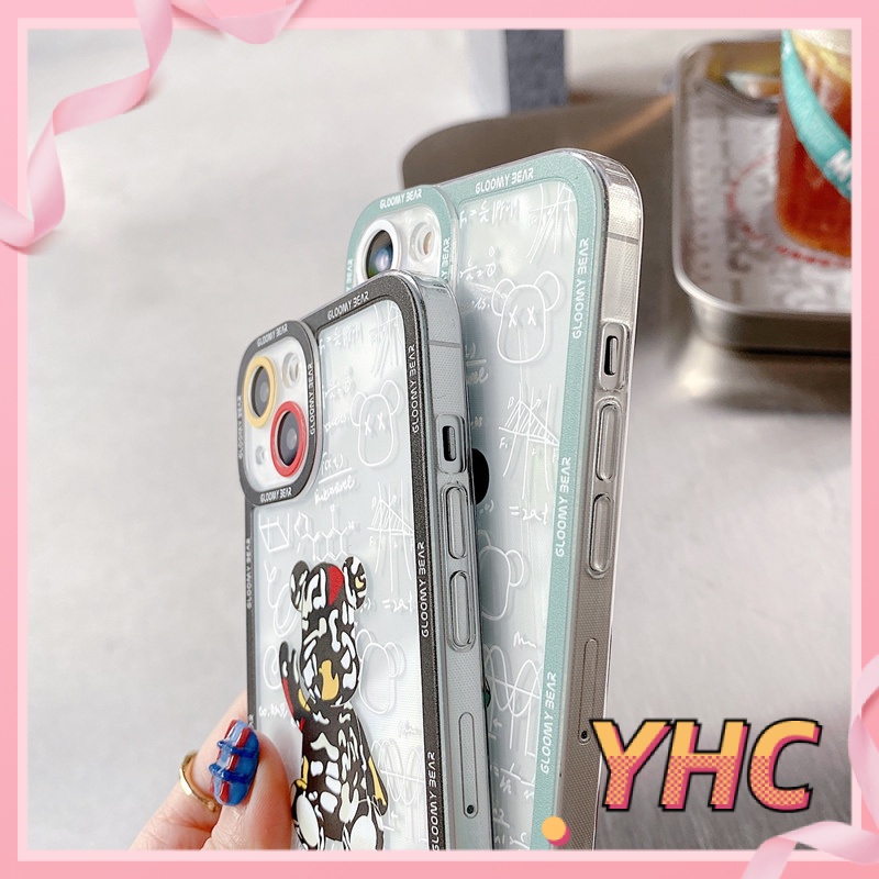 ốp iphone Họa Tiết Gấu Vui Nhộn tương thích iPhone 6s 6splus 7 7plus 8 8plus X XS 11 12 Pro Max Plus Promax-427