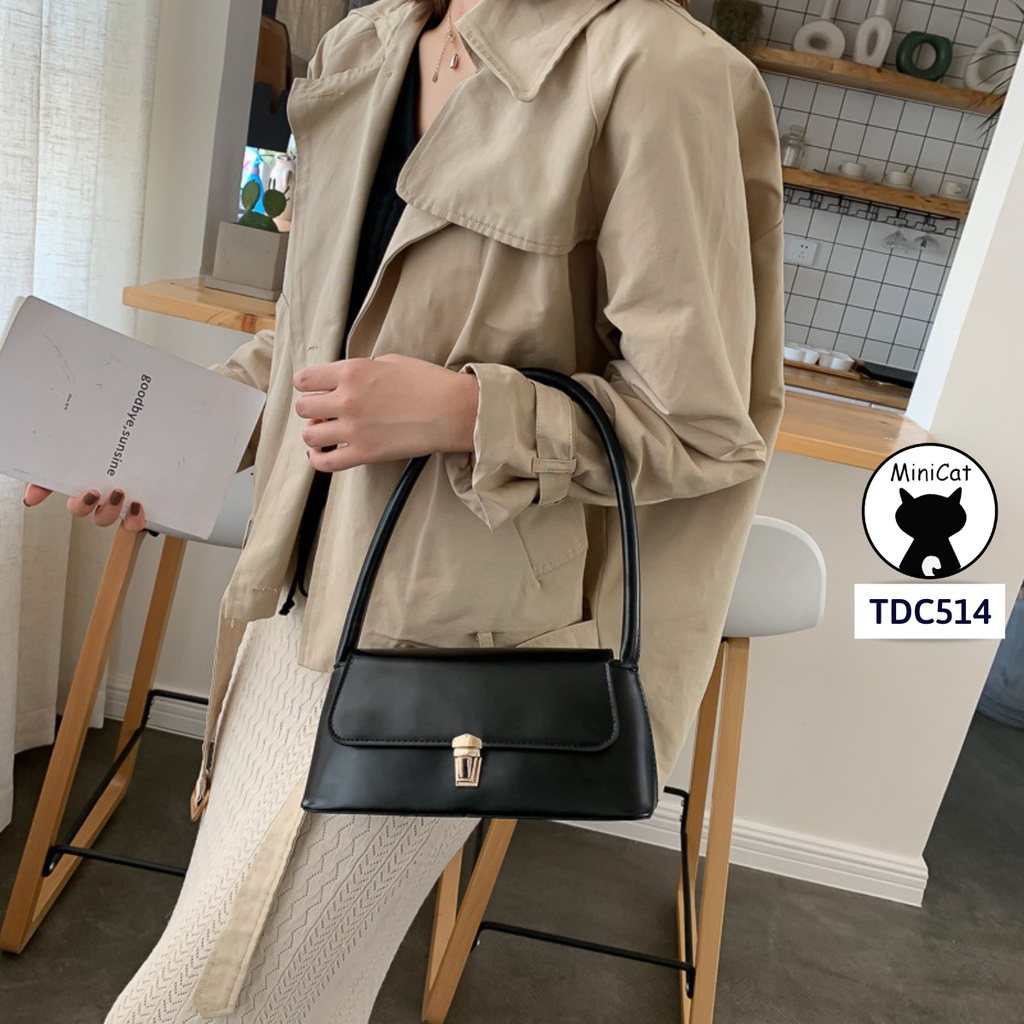 Túi đeo vai, túi xách tay kiểu Pháp thời trang, tiện lợi MiniCat TDC514