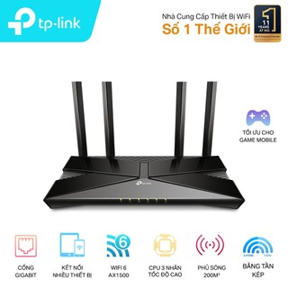 Bộ phát wifi 6 TP-Link Archer AX10 Onemesh AX1500Mbps (Chính Hãng TP-Link Việt Nam)