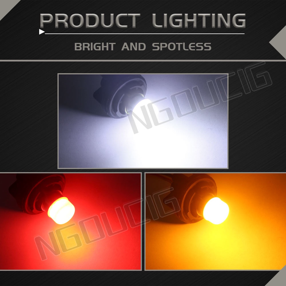 Bóng Đèn Phanh Xe Hơi / Xe Máy NGOUCIG 2022 New 1156 LED 1157 BAY15D P21W 5W DRL BA15S P21W